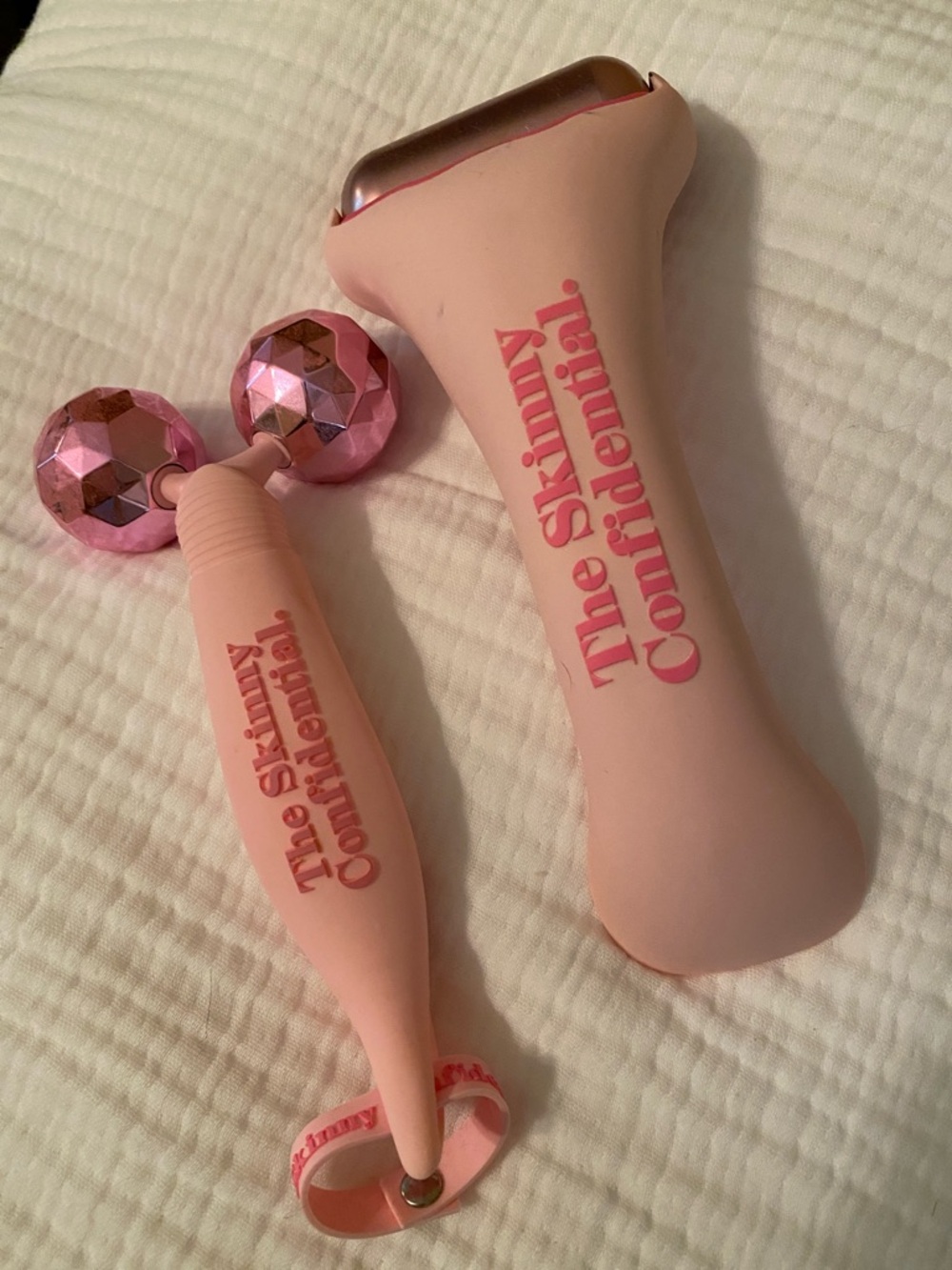 THE SKINNY CONFIDENTIAL Pink Balls Facial Massager — New Never Used — Retail $99